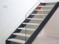 Innovative Metal Stringer Stairs Modern Style